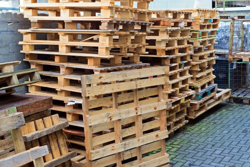 Team meeting emphasizing safety procedures for waste collection